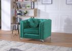 Glory Furniture Pompano G895A-C Chair , GREEN