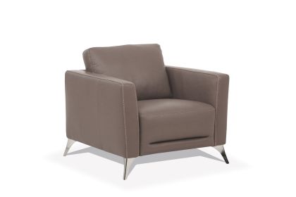 ACME Malaga Chair, Taupe Leather 55002