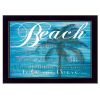 "Take Me There" By Cindy Jacobs, Printed Wall Art, Ready To Hang Framed Poster, Black Frame