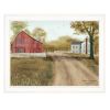 "Summer in the Country" by Billy Jacobs, Ready to Hang Framed Print, White Frame