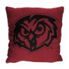 Temple OFFICIAL NCAA "Invert" Woven Pillow; 20" x 20"