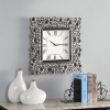 ACME Kachina Wall Clock in Mirrored and Faux Gem