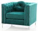 Glory Furniture Pompano G895A-C Chair , GREEN