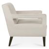 28.5" Wide Hollow Shape Arm Accent Chair