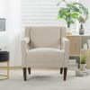 28.5" Wide Hollow Shape Arm Accent Chair