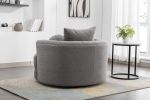 COOLMORE Modern swivel accent chair barrel chair for hotel living room / Modern leisure chair