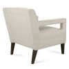 28.5" Wide Hollow Shape Arm Accent Chair