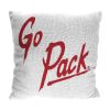 NC State OFFICIAL NCAA "Invert" Woven Pillow; 20" x 20"