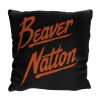 Oregon State OFFICIAL NCAA "Invert" Woven Pillow; 20" x 20"