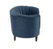 ACME Millephri Chair in Blue Velvet LV00171