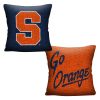 Syracuse OFFICIAL NCAA "Invert" Woven Pillow; 20" x 20"