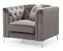 Glory Furniture Pompano G782A-C Chair , DARK GRAY