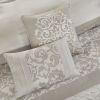 Embroidered 8 Piece Comforter Set