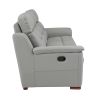 Global United Modern Reclining Leather Air Upholstered Chair