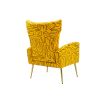 COOLMORE Accent Chair ,leisure single chair with Rose Golden feet