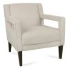 28.5" Wide Hollow Shape Arm Accent Chair