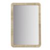 Natural Rattan Rectangle Wall Mirror