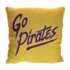 East Carolina OFFICIAL NCAA "Invert" Woven Pillow; 20" x 20"