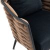 Velvet Accent Chair Modern Upholstered Armchair Tufted Chair with Metal Frame, Single Leisure Chairs for Living Room Bedroom Office Balcony