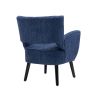 Fabric Accent Arm Chair with Upholstered seat, backrest Chair with Solid Wood Legs, for Living Room, Bedroom, Office,Waiting Rooms