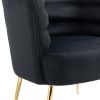 COOLMORE Accent Chair ,leisure single chair with Golden feet