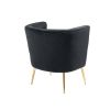 COOLMORE Accent Chair ,leisure single chair with Golden feet