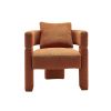 30.51" Wide Boucle Upholstered Accent Chair