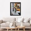 Framed Canvas Wall ArtOil Paintings Impressionism Aesthetic Prints Canvas Paintings for Living Room Bedroom Office Home